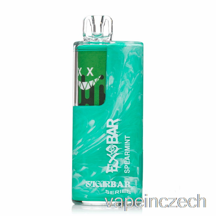 Exobar X Sugar Bar Sb8000 Jednorázový Spearmint Vape Bez Nikotinu